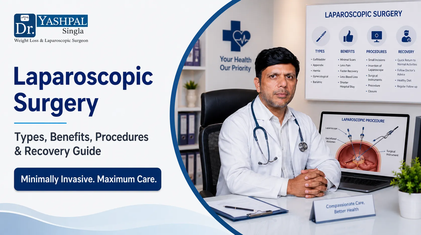 Laparoscopic Surgery: Types, Benefits & Recovery Guide (2026)