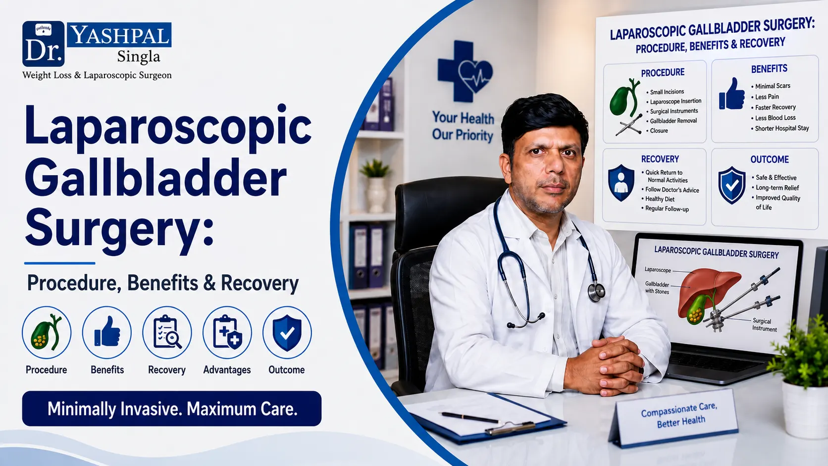 Laparoscopic Gallbladder Surgery Procedure, Benefits & Recovery