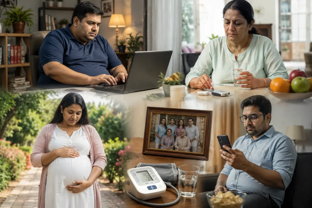 Common gallstone causes including obesity age pregnancy and lifestyle